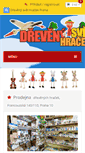 Mobile Screenshot of drevenysvethracek.cz